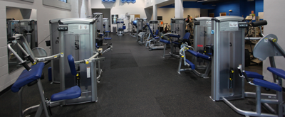 Exercise machine in Daytona State College's fitness center.