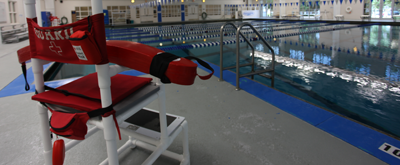 View of Daytona State College's pool